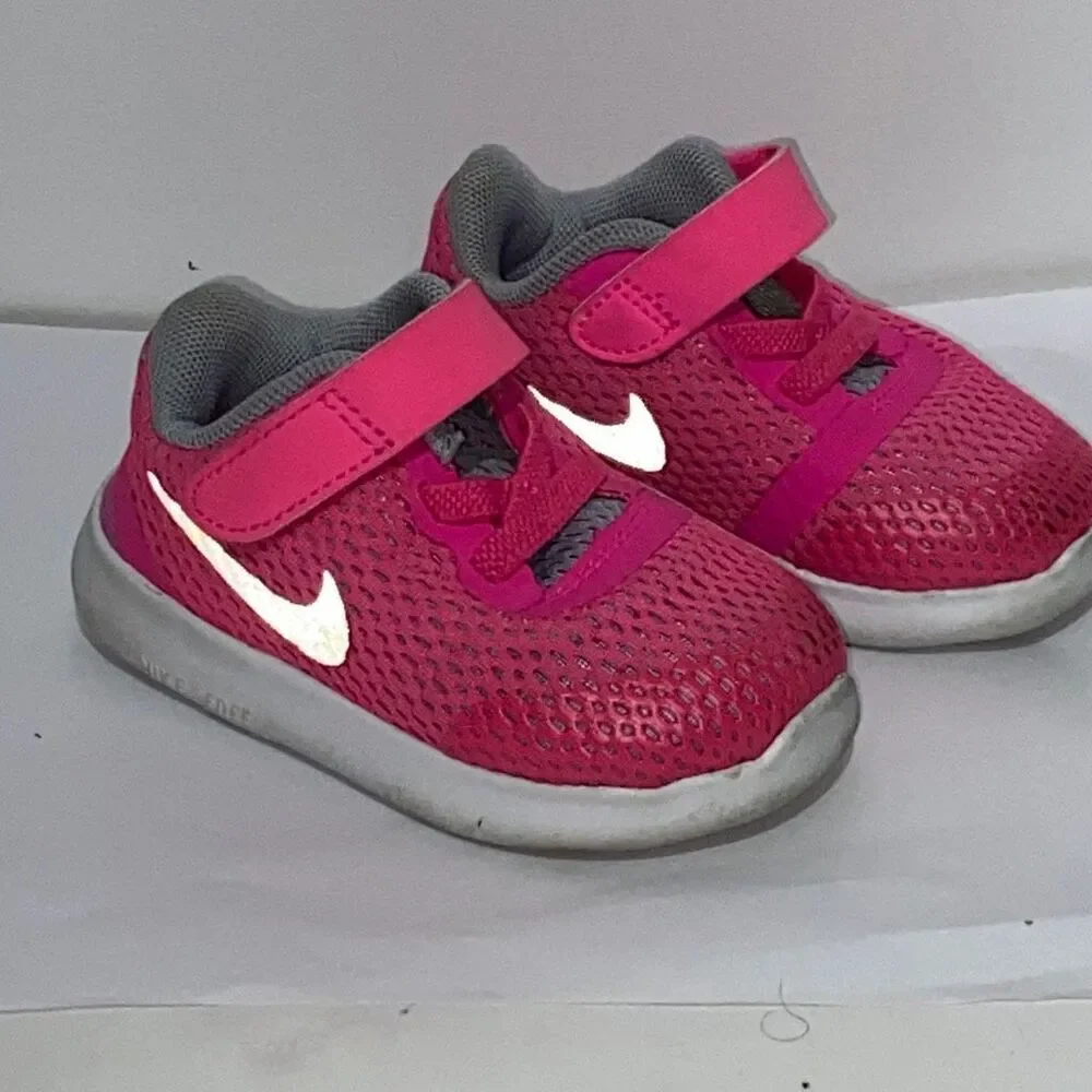 Nike Kids Free RN‎ (Infant/Toddler) Girls Shoes Pink : 4C